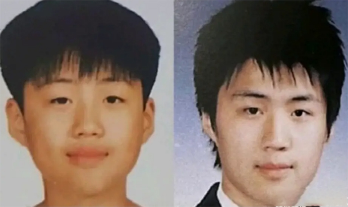 金宣虎小时候