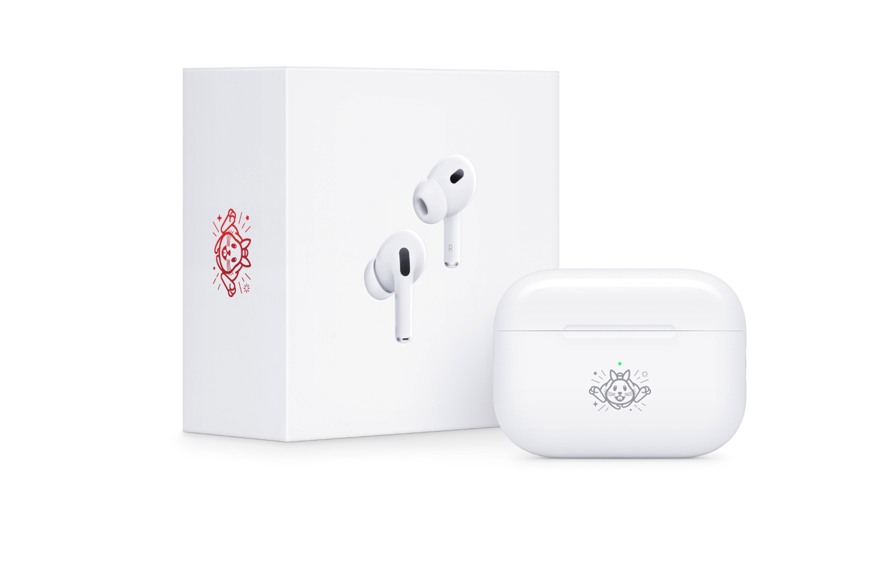 苹果推「AirPods Pro兔年特别款」耳机 售价1899元