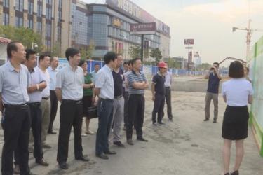 区人大视察轨道交通蔡甸线工程建设 预计2019年通车